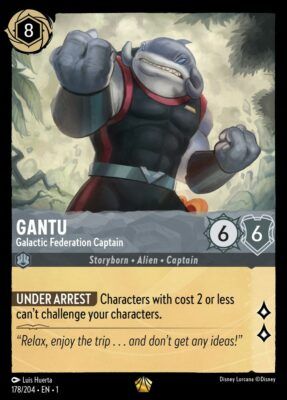 Gantu Galactic Federation Captain - Lorcana Player