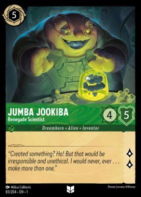 Jumba Jookiba Renegade Scientist - Lorcana Player
