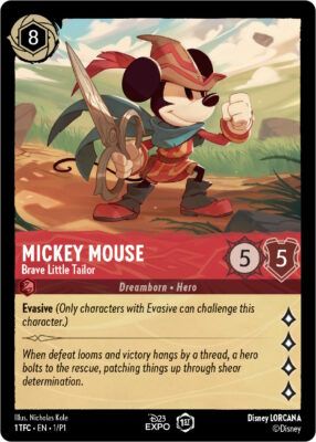 Mickey Mouse Brave Little Tailor D23 Expo