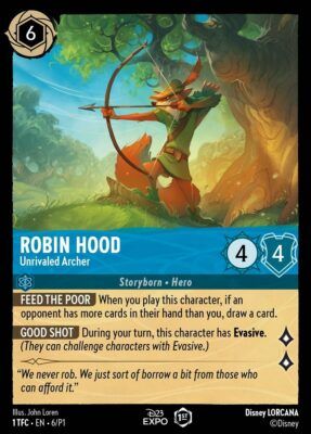 Robin Hood - Unrivaled - D23 - Lorcana Player