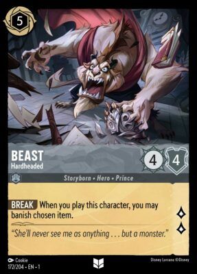 Beast Hardheaded - Lorcana Player