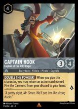 Captain Hook Captain of the Jolly Roger - Lorcana Player