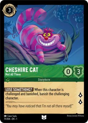 Cheshire Cat Not All There