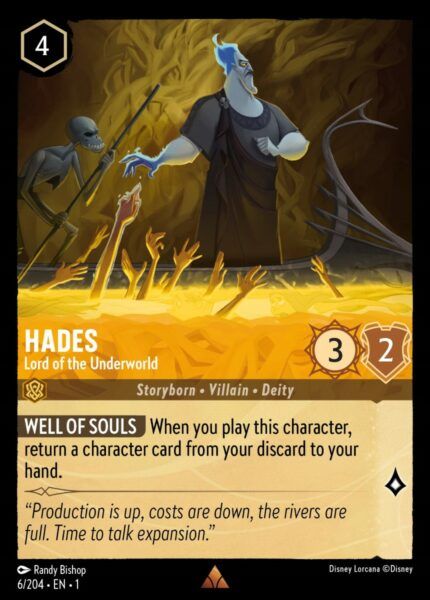 Hades Lord of the Underworld - Lorcana Player