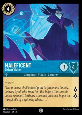 Maleficent Sinister Visitor - Lorcana Player
