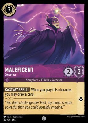 Maleficent Sorceress - Lorcana Player