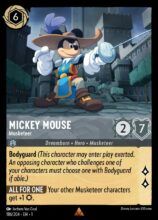 Mickey Mouse Musketeer - Lorcana Player
