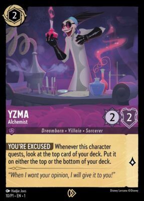 Yzma - Alchemist - League Promo - App - Lorcana Player