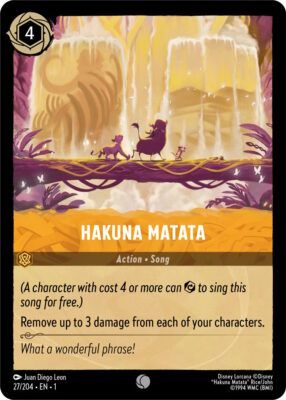 Hakuna Matata - Lorcana Player