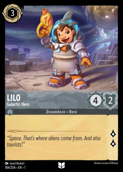 Lilo Galactic Hero - Lorcana Player