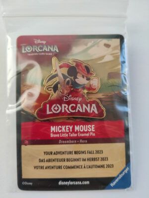 Disney Lorcana Mickey Mouse Brave Little Tailor Pin 2