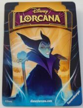 Disney Lorcana Purple Maleficent Pin 1