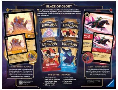 Disney Lorcana The First Chapter Gift Set Back