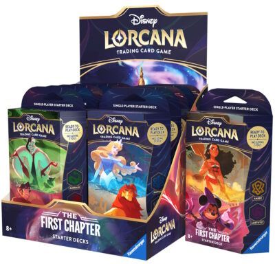 Disney Lorcana The First Chapter Starter Deck Display