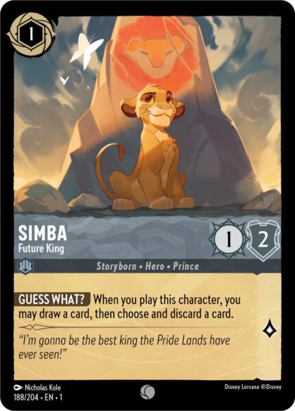 Simba Future King - Lorcana Player