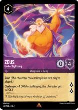 Zeus God of Lightning - Lorcana Player