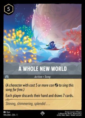 A Whole New World - Lorcana Player