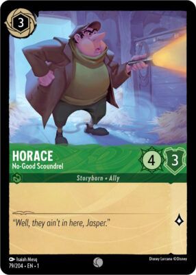 Horace No-Good Scoundrel - Lorcana Player
