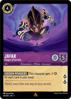 Jafar Keeper of Secrets - Lorcana Player