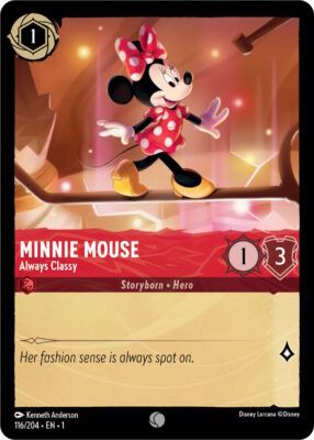 Minnie Mouse Always Classy - Lorcana Player