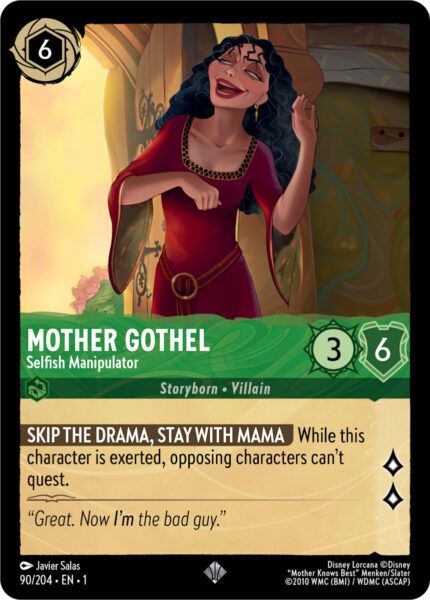 Mother Gothel Selfish Manipulator - Lorcana Player