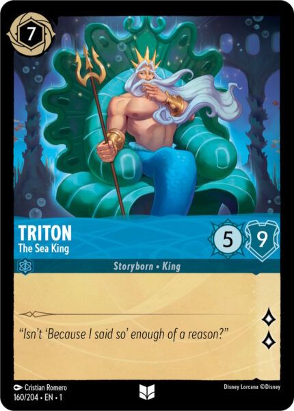 Triton The Sea King - Lorcana Player