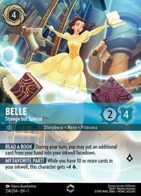 Belle - Strange but Special - Enchanted - Lorcana Player