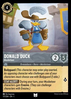 Donald Duck Musketeer - Lorcana Player