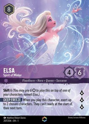 Elsa - Spirit of Winter - Enchanted - Lorcana Player