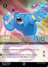 Genie On the Job Enchanted - Lorcana Player