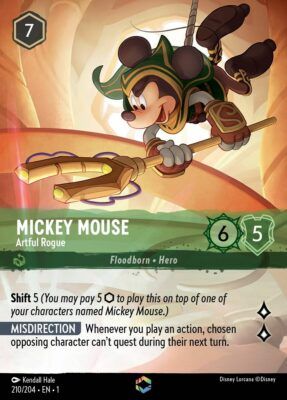 Mickey Mouse - Artful Rogue - Enchanted - Lorcana Player