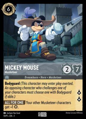 Mickey Mouse - Musketeer - Event Promo - App - Lorcana Player