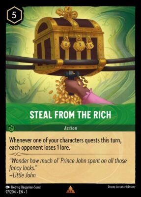 Steal From The Rich - Lorcana Player