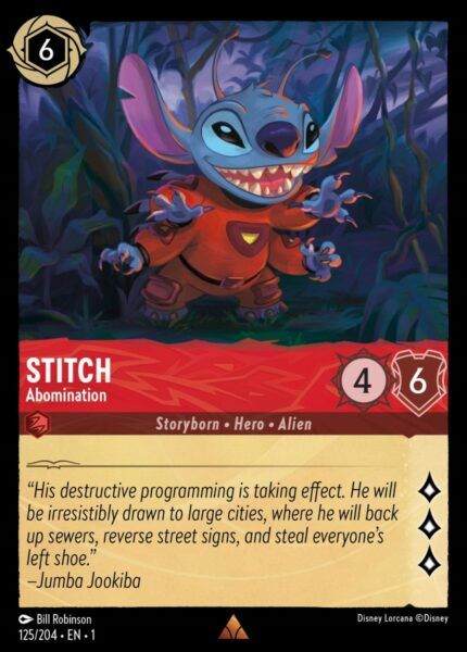 Stitch Abomination - Lorcana Player