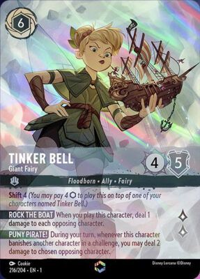Tinker Bell Giant Fairy Enchanted - Lorcana Player