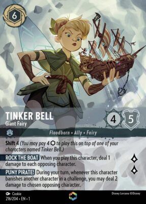 Tinker Bell - Giant Fairy - Enchanted - Lorcana Player