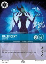 Maleficent - Uninvited - Disney100 - Lorcana Player