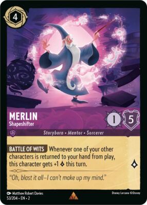Merlin - Shapeshifter - LQ - Lorcana Player