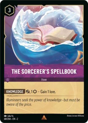 The Sorcerer's Spellbook - LQ - Lorcana Player