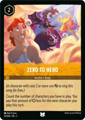 Zero To Hero - LQ - Lorcana Player