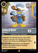 Donald Duck - Musketeer - Spiel Essen Promo