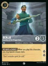 Benja - Guardian of the Dragon Gem - Lorcana Player