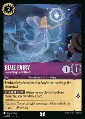 Blue Fairy - Rewarding Good Deeds - Lorcana Player