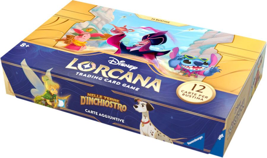 Disney Lorcana Into the Inklands Italian Release - Lorcana Player - Nelle Terre D'Inchiostro - Booster Box 2