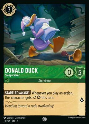 Donald Duck - Sleepwalker - Lorcana Player