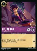 Dr. Facilier - Savvy Opportunist - Lorcana Player