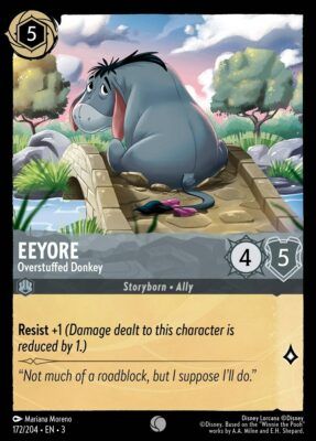 Eeyore - Overstuffed Donkey - Lorcana Player