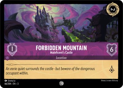 Forbidden Mountain - Maleficent's Castle - Lorcana Player