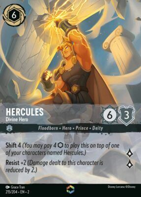 Hercules - Divine Hero - Enchanted - Lorcana Player