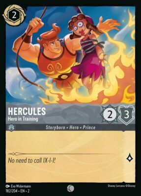 Hercules - Hero In Training - Lorcana Player